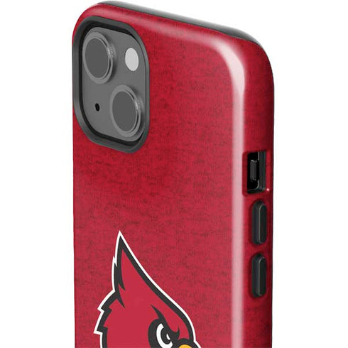 University of Louisville Red Background iPhone 15 Impact Case