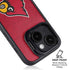 University of Louisville Red Background iPhone 15 Plus Kickstand Case