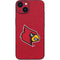 University of Louisville Red Background iPhone 15 Plus Skin