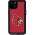 University of Louisville Red Background iPhone 15 Plus Waterproof Case