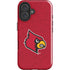 University of Louisville Red Background iPhone 16 Plus Impact Case