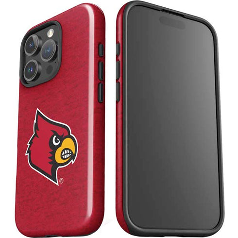 University of Louisville Red Background iPhone 16 Pro Impact Case