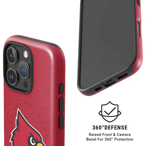 University of Louisville Red Background iPhone 16 Pro Max Magsafe Impact Case