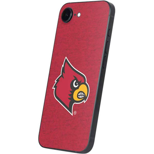 University of Louisville Red Background iPhone 16e Skin