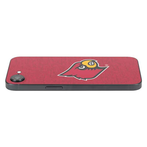University of Louisville Red Background iPhone 16e Skin