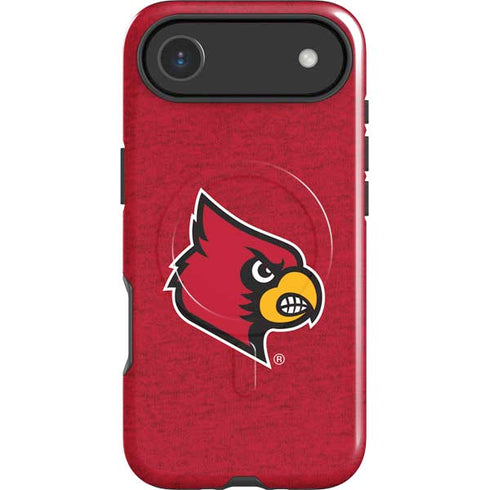 University of Louisville Red Background iPhone 17 Air Magsafe Impact Case