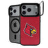 University of Louisville Red Background iPhone 17 Pro Kickstand Case