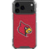 University of Louisville Red Background iPhone 17 Pro Max Clear Case