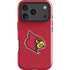 University of Louisville Red Background iPhone 17 Pro Max Impact Case