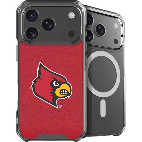 University of Louisville Red Background iPhone 17 Pro Max MagSafe Case