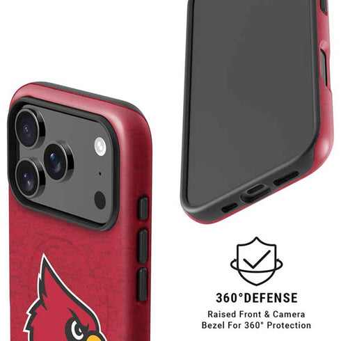 University of Louisville Red Background iPhone 17 Pro Max Magsafe Impact Case