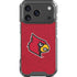 University of Louisville Red Background iPhone 18 Pro Clear Case