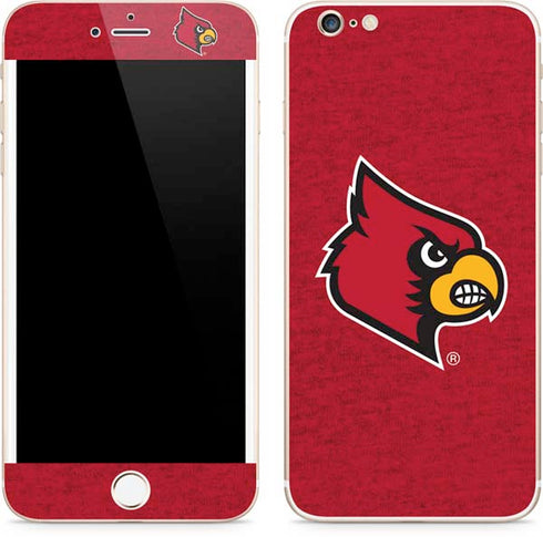 University of Louisville Red Background iPhone 6/6s Plus Skin