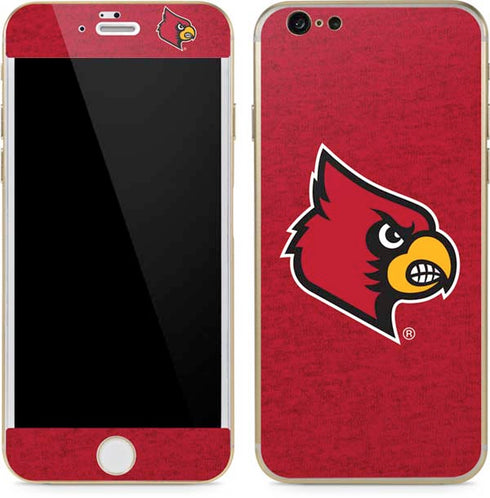 University of Louisville Red Background iPhone 6/6s Skin