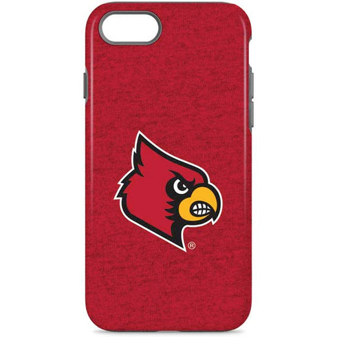 University of Louisville Red Background iPhone Cases
