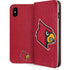 University of Louisville Red Background iPhone 8 Folio Case