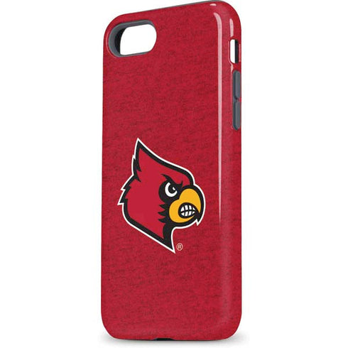 University of Louisville Red Background iPhone 8 Pro Case