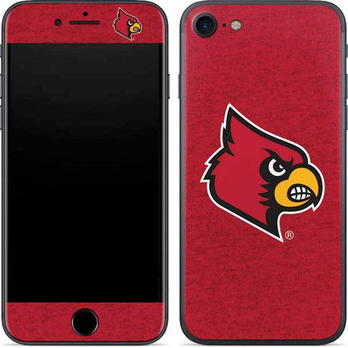 University of Louisville Red Background iPhone 8 Skin