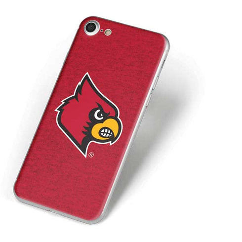 University of Louisville Red Background iPhone 8 Skin