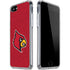 University of Louisville Red Background iPhone SE (2nd & 3rd Gen) Clear Case