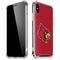 University of Louisville Red Background iPhone X/XS Clear Case