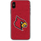 University of Louisville Red Background iPhone XS Skin