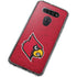 University of Louisville Red Background LG K51/Q51 Clear Case