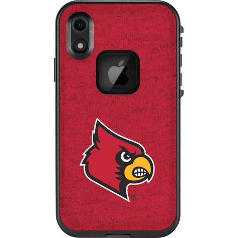 University of Louisville Red Background LifeProof Fre iPhone Skin