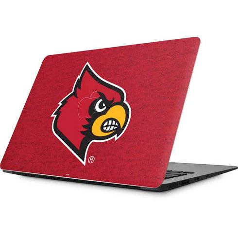University of Louisville Red Background Apple MacBook Skin