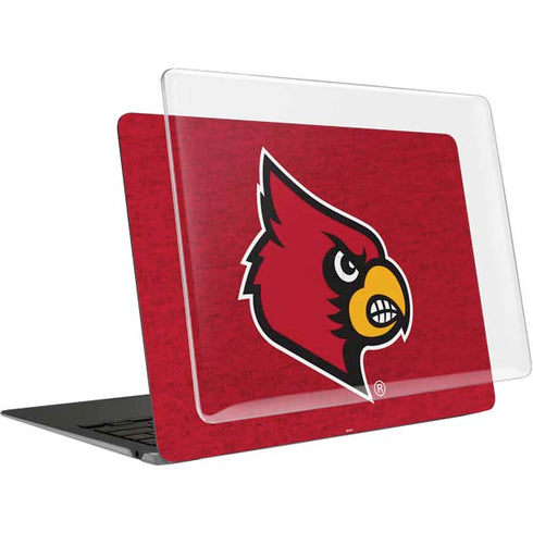 University of Louisville Red Background MacBook Air 13in M1 (2021) Case plus Skin