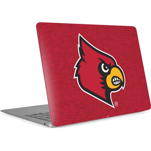 University of Louisville Red Background Apple MacBook Air Skin