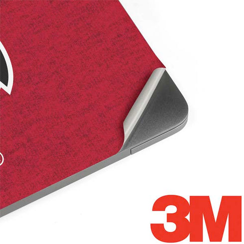 University of Louisville Red Background MacBook Skins