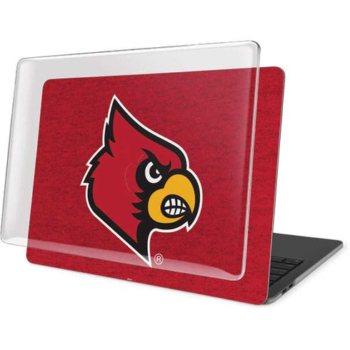 University of Louisville Red Background MacBook Pro 15in (2016-19) Case plus Skin