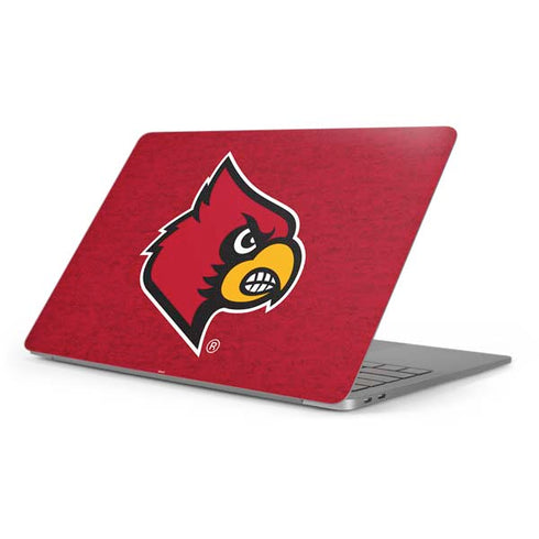 University of Louisville Red Background Apple MacBook Pro 16-inch Skin