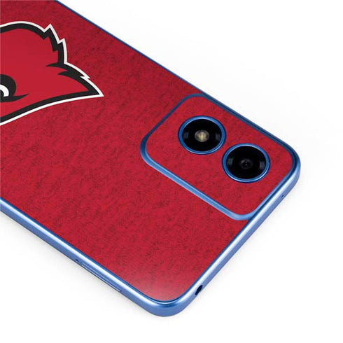 University of Louisville Red Background Moto G Play 4G (2024) Skin