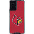 University of Louisville Red Background Moto G Power 5G (2024) Clear Case