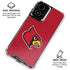 University of Louisville Red Background Moto G Power 5G (2024) Clear Case