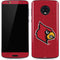 University of Louisville Red Background Moto G6 Skin