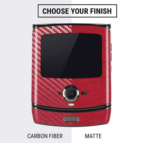 University of Louisville Red Background Motorola RAZR Skin