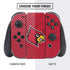 University of Louisville Red Background Nintendo Switch Bundle Skin