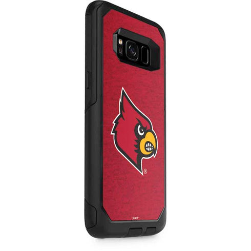 University of Louisville Red Background Otterbox Commuter Galaxy Skin