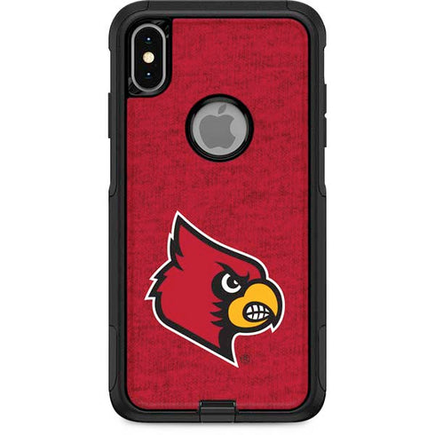 University of Louisville Red Background Otterbox Commuter iPhone Skin