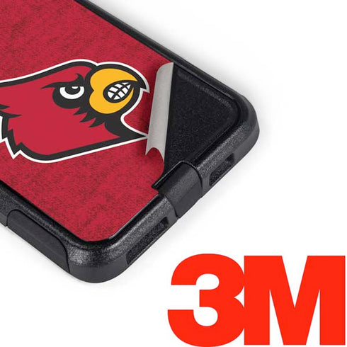 University of Louisville Red Background Otterbox Commuter iPhone Skin