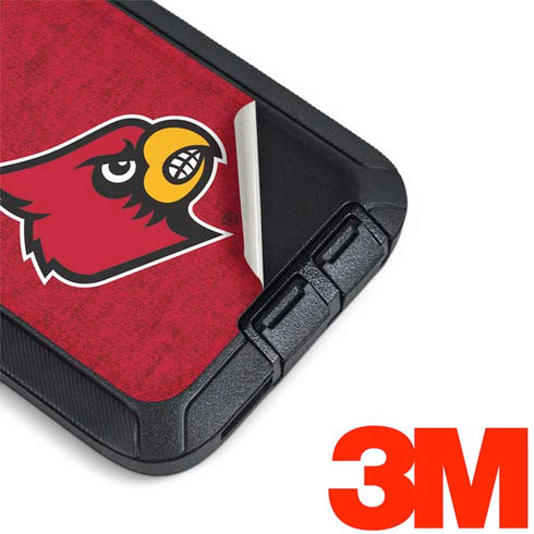 University of Louisville Red Background Otterbox Defender Galaxy Skin