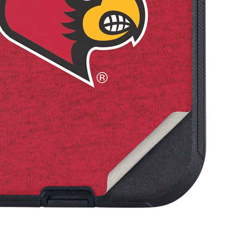 University of Louisville Red Background Otterbox Defender iPhone Skin