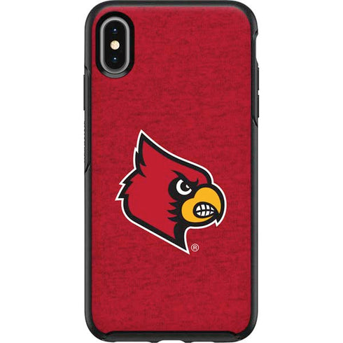 University of Louisville Red Background Otterbox Symmetry iPhone Skin