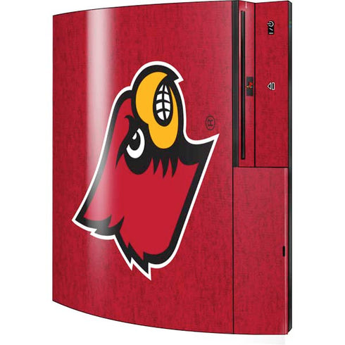 University of Louisville Red Background Playstation 3 & PS3 Skin