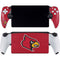 University of Louisville Red Background PlayStation Portal Remote Player Skin