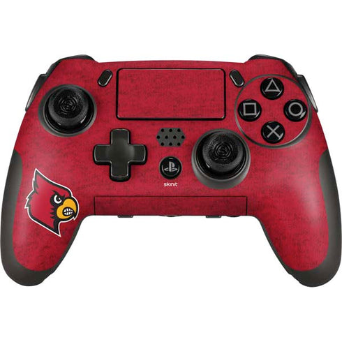 University of Louisville Red Background PlayStation Scuf Vantage 2 Controller Skin