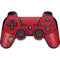 University of Louisville Red Background PS3 Dual Shock wireless controller Skin